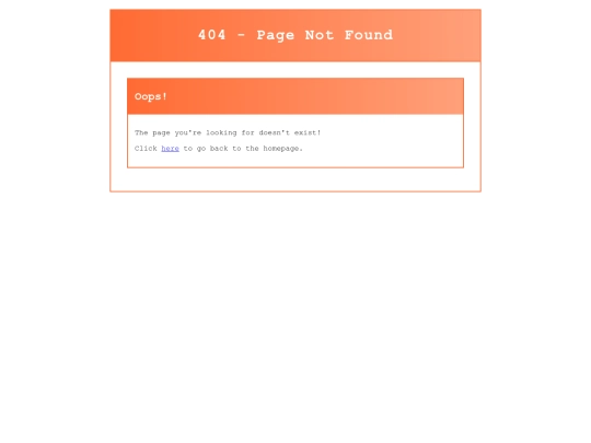 not_found screenshot