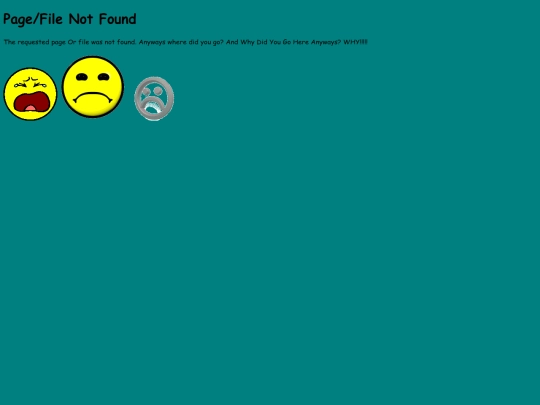 not_found screenshot