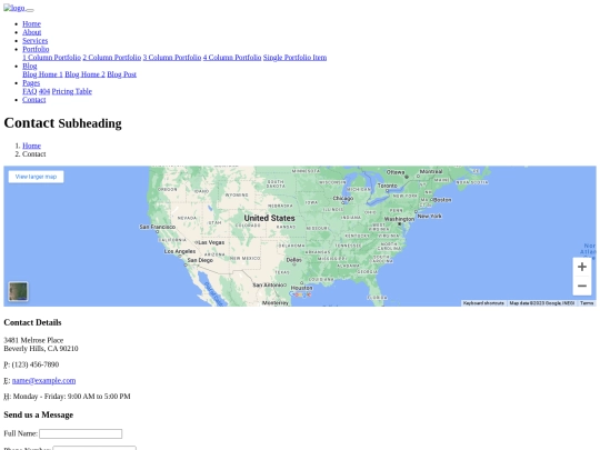 contact screenshot