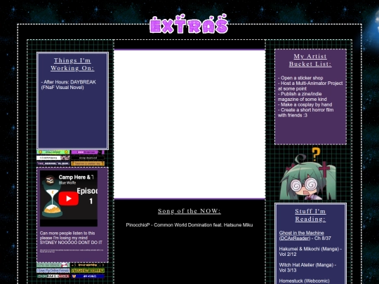 extras screenshot