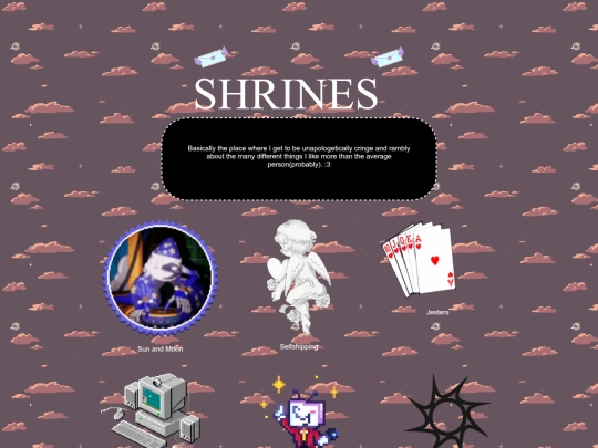 shrinepage screenshot
