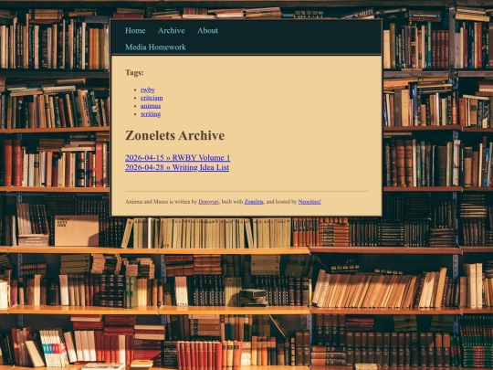 archive screenshot