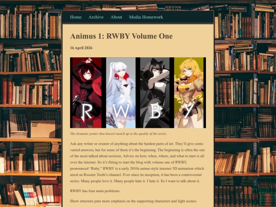 posts/2026-04-15-RWBY-Volume-1 screenshot