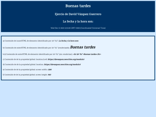 modulo3 screenshot