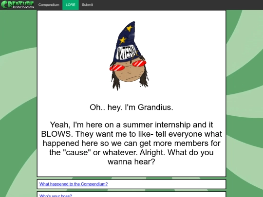 lore screenshot