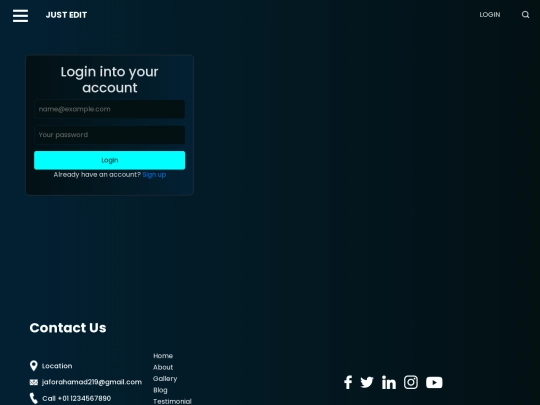 art/Jafor Ahmad-html/login screenshot