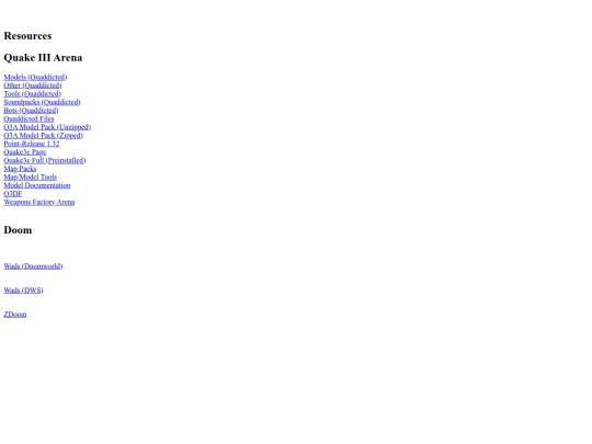 resources screenshot