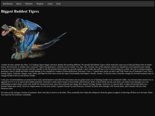 GrimclawTigrex screenshot