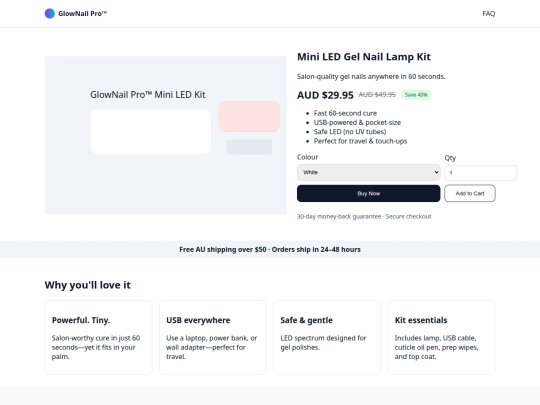 glownail_single screenshot