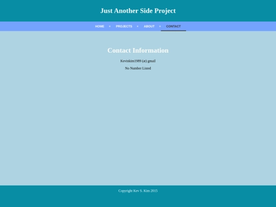 contact screenshot