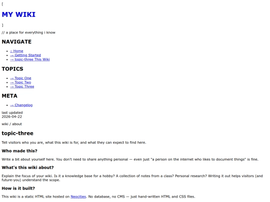 topic-three screenshot