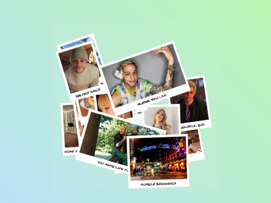 coraliepolaroids screenshot