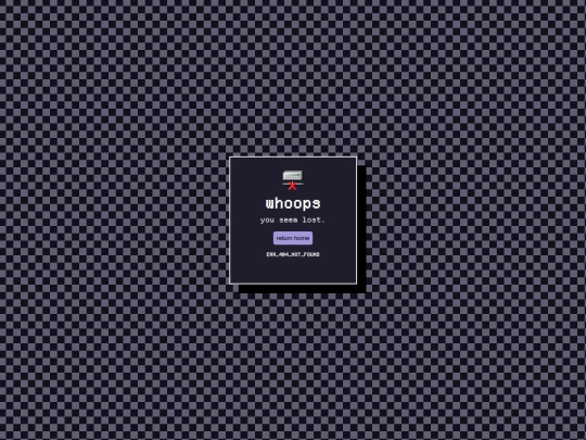 not_found screenshot