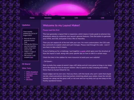test screenshot