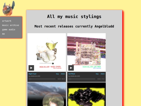 music-archive screenshot