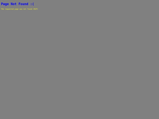 not_found screenshot