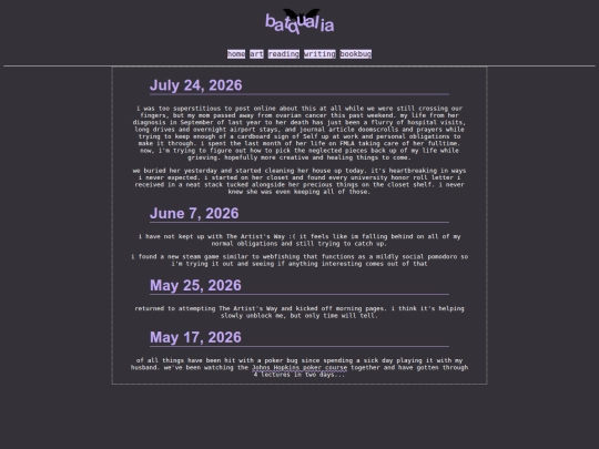 pages/microblog screenshot