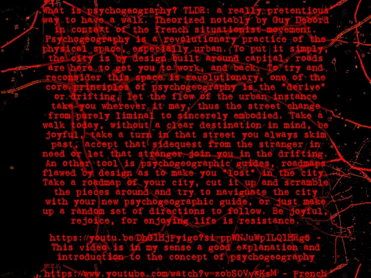 psychogeography/psychogeo screenshot