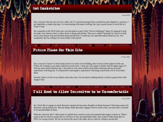 blog screenshot