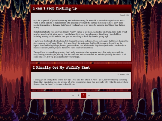 blog/two screenshot