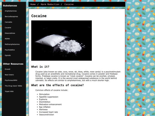 harmredux/cocaine screenshot