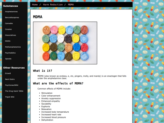 harmredux/mdma screenshot