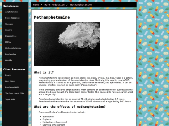 harmredux/meth screenshot