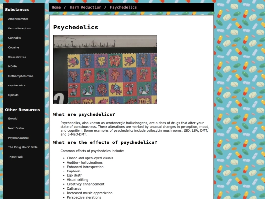 harmredux/psychedelics screenshot