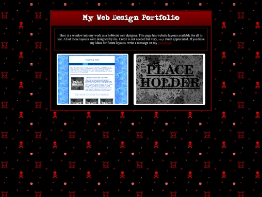 portfolio screenshot