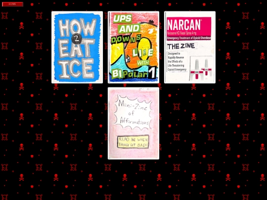 zines screenshot