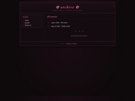 archive screenshot
