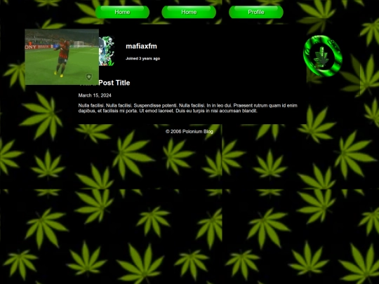myprofile screenshot
