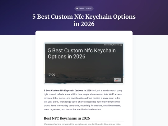 5-best-custom-nfc-keychain-options-in-2026 screenshot