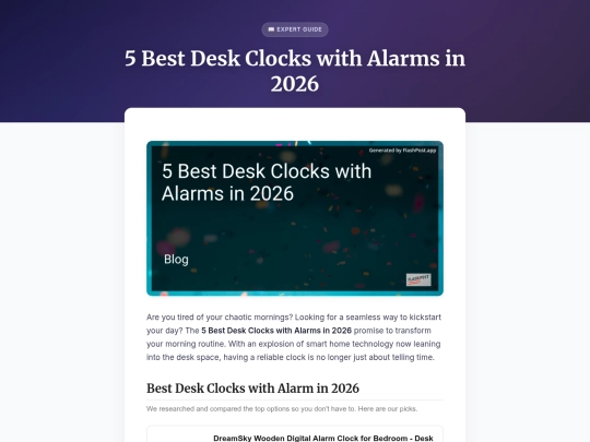5-best-desk-clocks-with-alarms-in-2026 screenshot