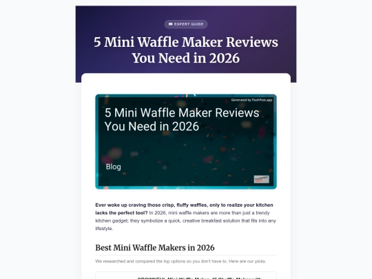 5-mini-waffle-maker-reviews-you-need-in-2026 screenshot