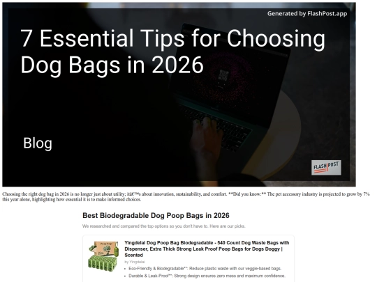 7-essential-tips-for-choosing-dog-bags-in-2026 screenshot