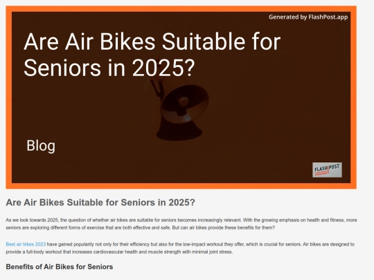 are-air-bikes-suitable-for-seniors-in-2025 screenshot