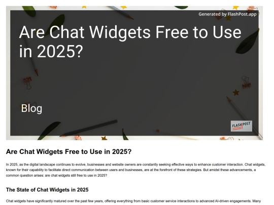 are-chat-widgets-free-to-use-in-2025 screenshot