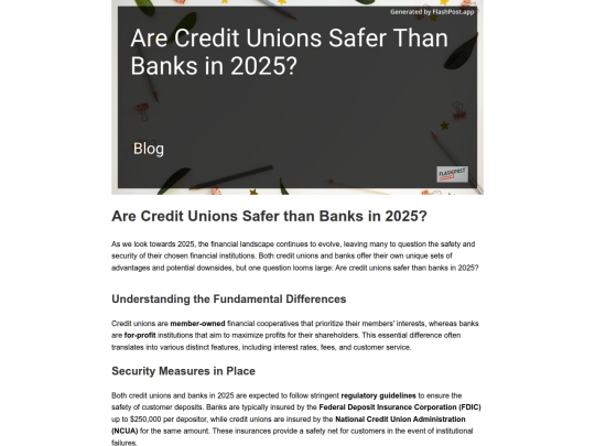 are-credit-unions-safer-than-banks-in-2025 screenshot