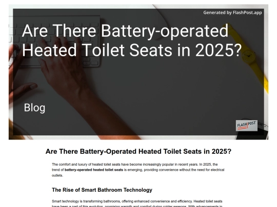 are-there-battery-operated-heated-toilet-seats-in-2025 screenshot