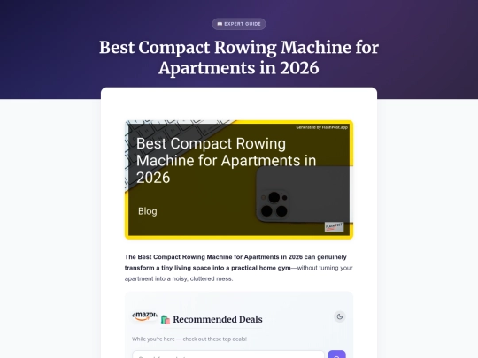 best-compact-rowing-machine-for-apartments-in-2026 screenshot