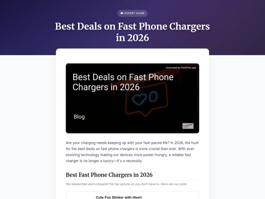best-deals-on-fast-phone-chargers-in-2026 screenshot