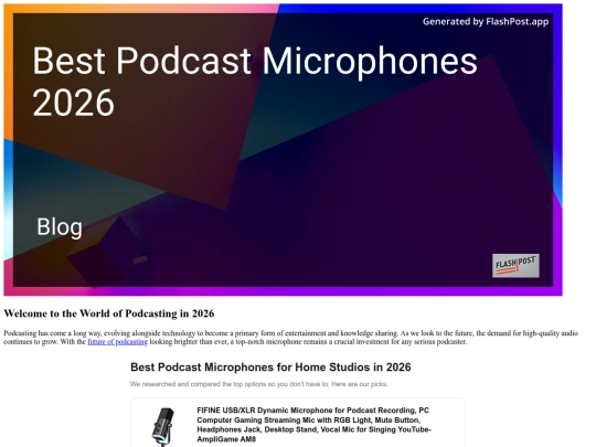best-podcast-microphones-2026 screenshot