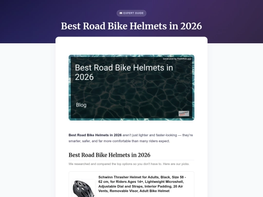 best-road-bike-helmets-in-2026 screenshot