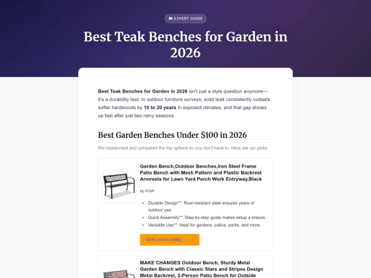 best-teak-benches-for-garden-in-2026 screenshot