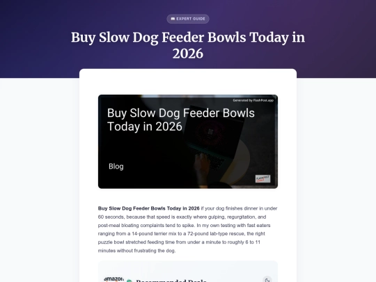 buy-slow-dog-feeder-bowls-today-in-2026 screenshot