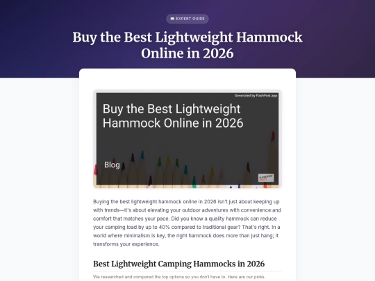 buy-the-best-lightweight-hammock-online-in-2026 screenshot