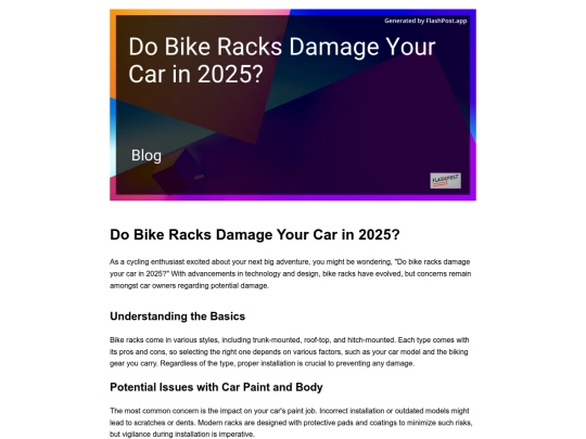 do-bike-racks-damage-your-car-in-2025 screenshot