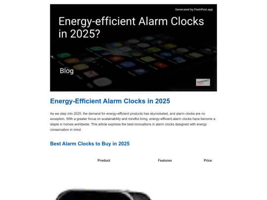 energy-efficient-alarm-clocks-in-2025 screenshot