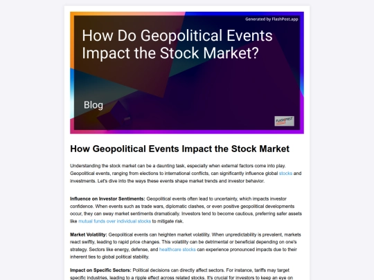 how-do-geopolitical-events-impact-the-stock-market screenshot